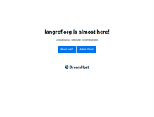 Tablet Screenshot of langref.org